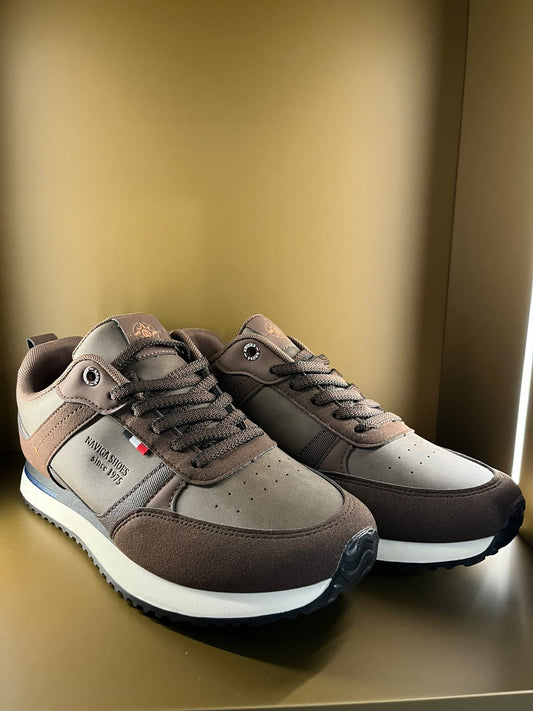 ADOwalk Retro Runner – Taupe & Brown